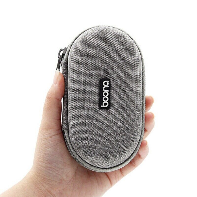 baona Eva Oxford Hard Zipper Mini Earbuds Earphone Case Bluebuds Case In-Ea M8K1
