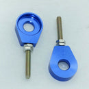Blue 12mm Chain Adjuster Block Tensioner for Pit Quad Dirt Bike ATV CRF50