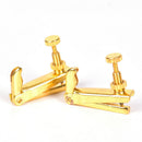 4 pcs Violin Fine Tuner Adjuster Copper Nickel Alloy Violin Accessori_