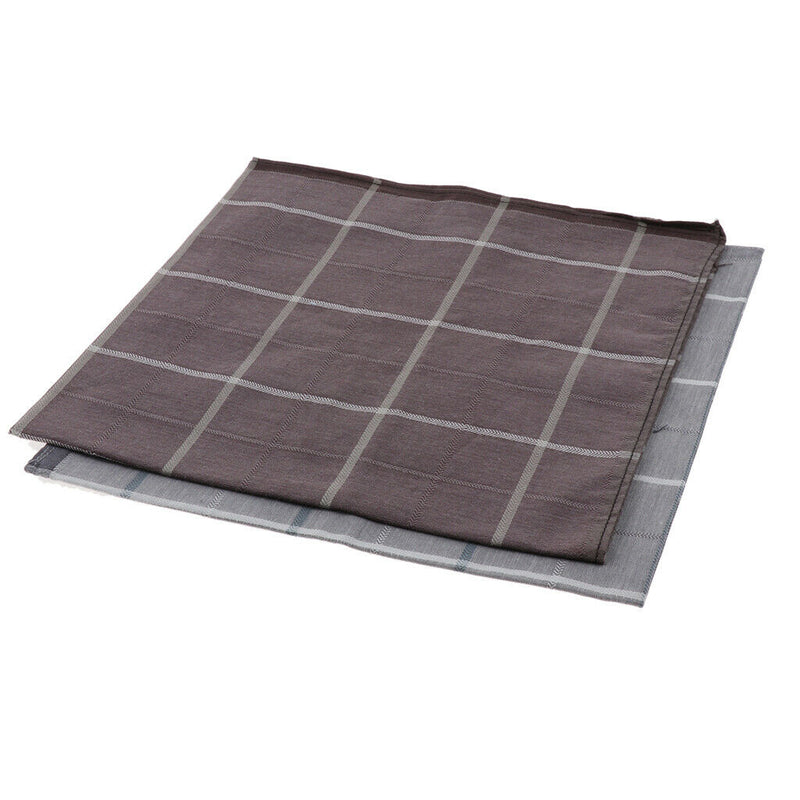 2x 100% Cotton Handkerchiefs