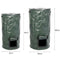 Organic Waste Kitchen Garden Yard Compost Bag Environmental PE Cloth Plante