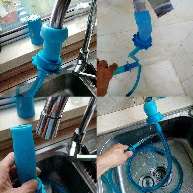 Connector Pets Wash Hose Attachment Pet Shower Sprinkler Rinser New Handhel F7G7