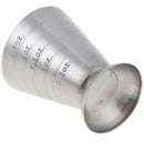 75mlMetal Measure Cup Drink Tool Shot Ounce Jigger Bar Mixed Cocktail Beaker B&X
