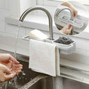 1Pc Kitchen Sink Faucet Sponge Storage Organizer Cloth Drain Rack Holder Sh Kw