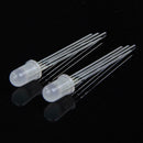 100Pcs Ultra-Bright 5mm 4 Pin RGB Diffused Common Anode LED Red Green Blue