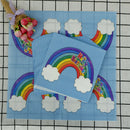 20pcs rainbow printed happy birthdaypaper napkins wedding party decor supplie!j