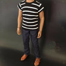 1:6 Mens Body Accs Short Sleeve T-Shirts for 12'' HT DML BBI Action Figures