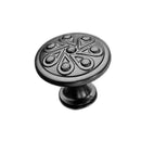 Metal Door Knob Cabinet Drawer Cupboard Furniture Kitchen Pull Handle -Black