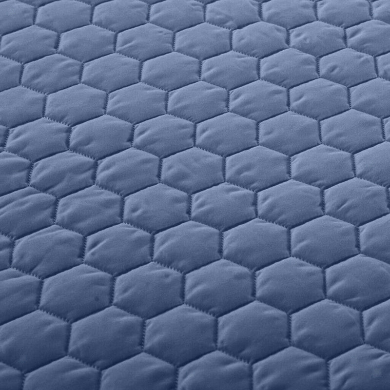 Massage Table Skirt Beauty Bed Cover Valance Sheet  Blue Ash