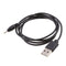 4 Pieces USB A Male To 2.5mmx0.7mm DC Tip Plug Connector Charging Cord Cable