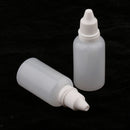 20 Pieces 30ML Empty Refillable Plastic Squeezable Dropper Bottle Portable Eye
