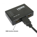 5 PORT HDMI Splitter Switch Selector Switcher Hub+Remote 1080p For HDTV ZKZ