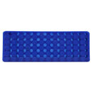 Laboratory Lab Plastic 60 Sockets 11mm Diameter Test Tube Stand Holder Blue R8D7