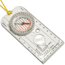 Magnifying Orienteering Compass Map Scales Ruler Navigation Map Scouts Ruler