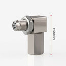 O2 Oxygen Spacer Sensor Extension Dual Fit 90 Degrees 02 M18x1.5 18mm X 1.5