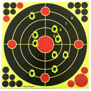 20pcs 12"x12" Self adhesive Splatter & Reactive Targets for Shooting Archery
