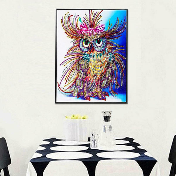 5D DIY Bird Diamond Painting Special Shaped Embroidery Mosaic Cross Stitch