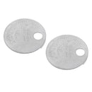 2x Spark Plugs Gapper Round Coin Type 0.5 To 2.4 Mm