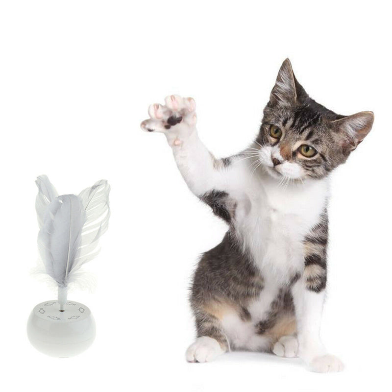 Funny Chasing Irresistible Stimulating Electric Rotating Toys for Dog Cat