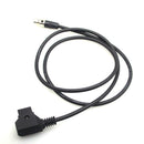 For TV Logic Monitor 4pin Mini XLR to D-tap Coiled Spring Power Cable 3 Pack