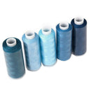 Mixed Colors Colourful Sets 30 Spools Threads Cones Polyester All Purpose Sewing