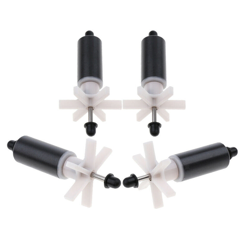 4Packs Aquarium Canister Filter Impeller Assembly Filter Replacements Part 80mm