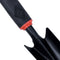 Black Rubber Handle Stainless Steel Hand Garden Trowel Shovel 12.5"