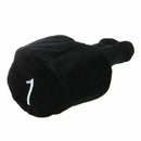 Set of 3 Black Long Neck Golf Club Head Covers Headcover Protect 1 3 5 D1O6