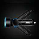 Rotary Car Charger Multifunction 5v3.1a Dual USB Digital Display Car Charger gdf