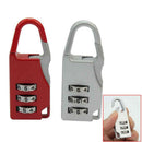 2Pcs 3 Digit Dial Combination Mini Padlock Travel Suitcase Luggage Bag Lo QEP