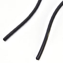 6mm Outside Dia 17M PE Polyethylene Spiral Cable Wire Wrap Tube Black FX