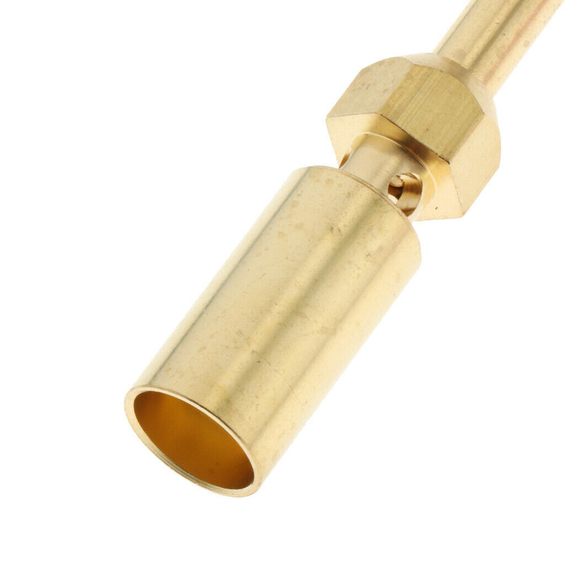 Brass Flame Solder Torch Head, Gas Welding Torch Manual Ignition for Cooking,