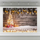 Christmas Photographic Art Cloth Backdrop Wall Studio Photo Prop Home Decor