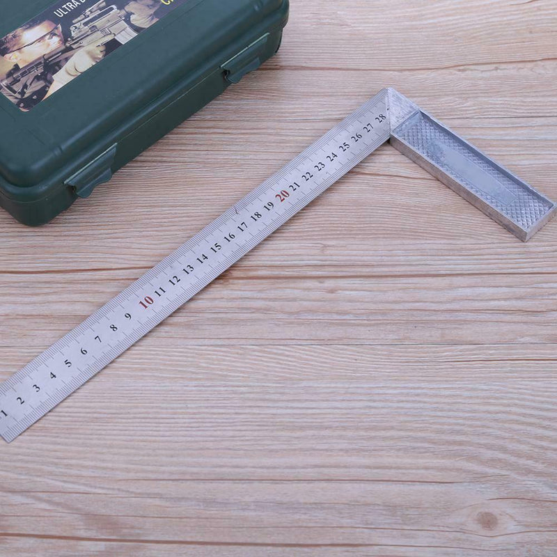 Metal Steel Engineers Try Square Set Wood Measuring Tool RIght Angle A