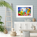 5D DIY Full Drill Diamond Painting Sunny Flower Embroidery Decor (C1008)