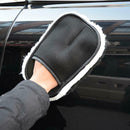 Wool Car Cleaning Polishing Gloves Household Cleaning Duster Brush Scrubber