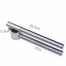 Home Kitchen DIY Stainless Steel Ginger Garlic Press Mince Crusher Squeezer Tool