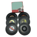 6Pcs Retro Vinyl Record CD Coaster Table Coffee Drink Cup Mat Placemat Dec YSB