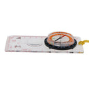 1PC Camping Compass Outdoor Portable Hiking Camping Ruler Map Magnifier Comp 3C