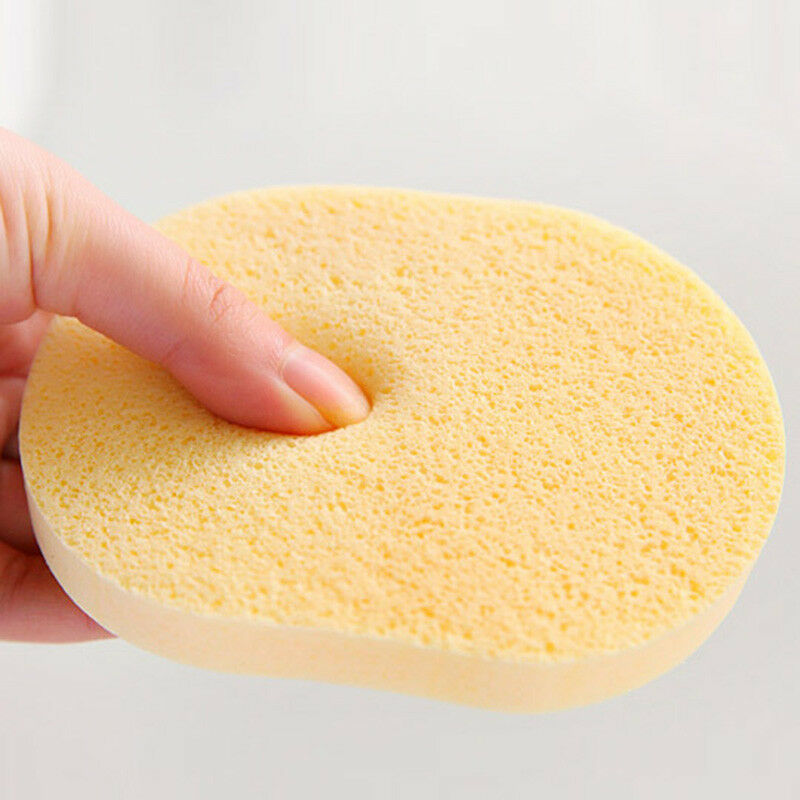 Natural Facial Sponge Compressed Puff Face Clean Wash Cleansing Sponge Random