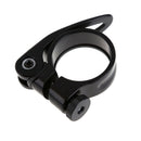 31.8mm MTB Bike Cycling Saddle Seat Post Clamp Quick Release QR Style Black