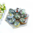 rabbit Easter egg iron receive box candy storage box wedding favor tin box BX