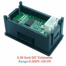 0.36inch Mini Digital LED Display 4 Bits 0-100V Voltmeter Panel Volt Voltag S5X9