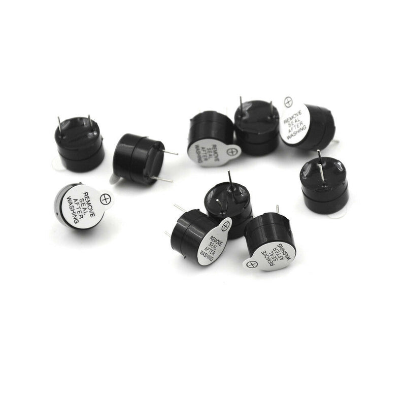 10Pcs Continuous Sound Piezo Buzzers IC Alarm 12V  JR BX