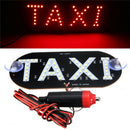 Auto Red 45 LED Cab Taxi Roof Sign Light 12V Vehical Inside Windscreen Lamp LJ