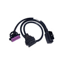 Flexible OBD2 II 6 Pin Adapter Connector Cable Cord for Audi VW Skoda