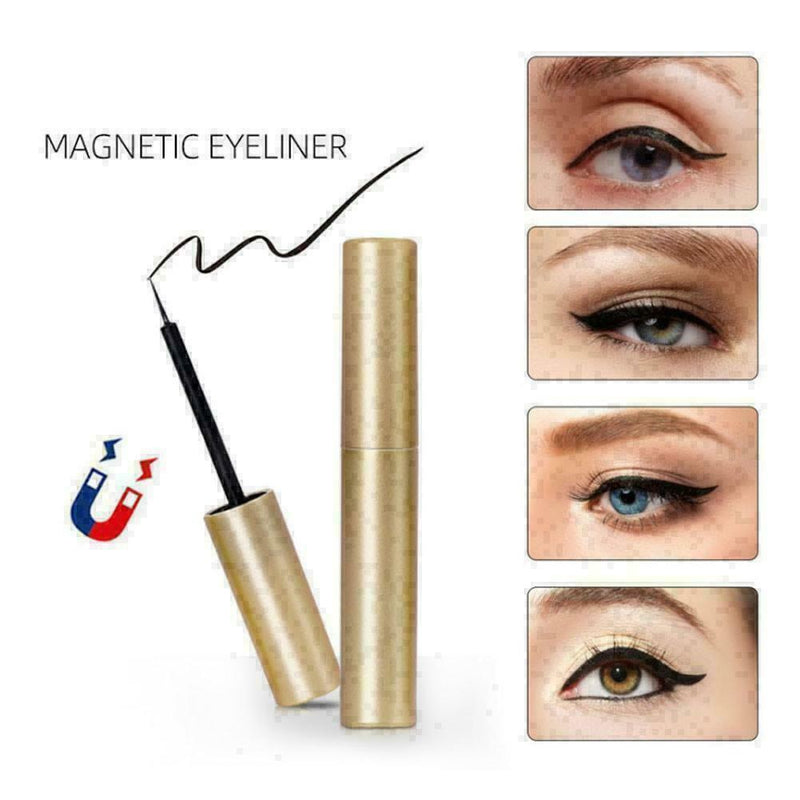 5 ml Black Magnetic Liquid Eyeliner With Waterproof Three-Magnetic S7W9 Y2U X2T2