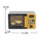 Mini Microwave Pretend Play Kids Kitchen Play Set Appliance Learning Toys