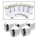 50pcs Insulated Beer Can Coolers Sleeves Drink Caddies for Parties Events