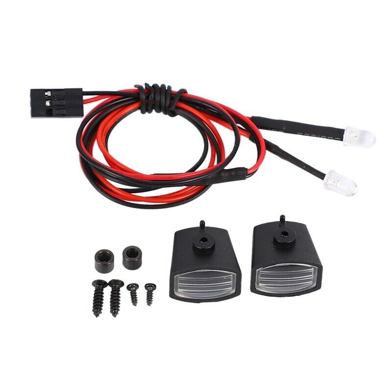 FZ0025 5V LED Light Kit for RC 1:10 Simulation Climbing Car Square White HeaH5X3